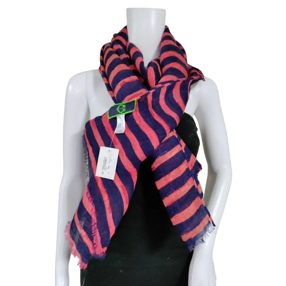 CWonder Watercolor Marine Scarf - Picture 1 of 7